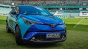 Toyota C-HR na stadionie Legii